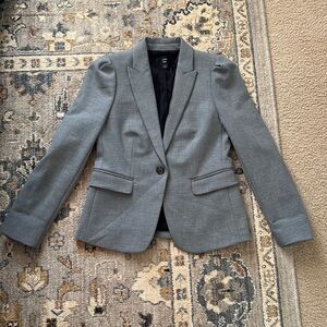 J crew grey blazer